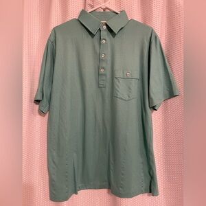 London Fog Green Polo Shirt Men’s Size Large